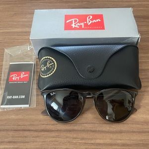 Ray-Ban Erika Sunglasses- Brand New With Case - Turtle Frames